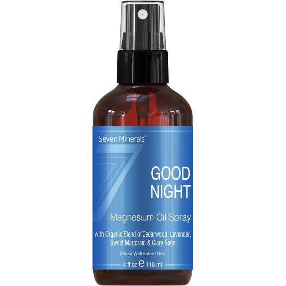 Natural Sleeping Spray for Insomnia and a Good Night's Sleep  - 4 fl oz by Seven Minerals