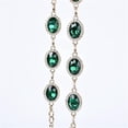 thumbnail image 3 of Topboutique Chain Belt Women Metal Waist Belt Green Metal Link Western Cowgirl Turquoise Chain Belt for Dress Emerald Adjustable Chunky Belt Chain,1 Pc, 3 of 8