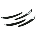 thumbnail image 3 of Embellecedor de rejilla de parachoques delantero, reemplazo de textura de fibra de carbono ABS para Mercedes CLA 2020+, 4 Uds., 3 of 5