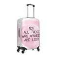 thumbnail image 3 of Balery Luggage Cover Not All Those Who Wander Are Lost Print Suitcase Covers for Luggage Elastic Washable Suitcase Protector Fits 18-32 Inch Luggage-, 3 of 9