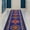 Blue, variant on Runner Rug for Hallway Southwestern Blue Color 26 Inch or 31 Inch Wide by Your Length Choice Slip Resistant Rubber Backing Stain Resistant Pile Stair Runner