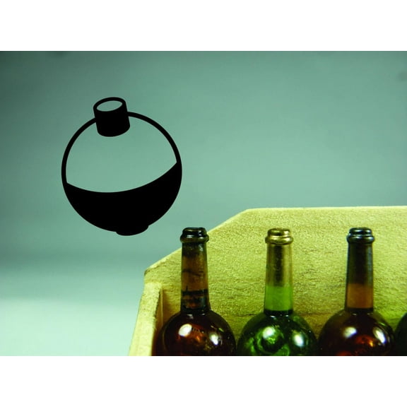 Do It Yourself Wall Decal Sticker Fishing Bobber Weight Floater Wildlife Hunting Home Decor 20x20"