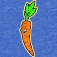 thumbnail image 2 of CafePress - Happy Carrot - Cute Infant Baby Football Bodysuit, 2 of 3