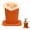 Brown, variant on SharkTRUE Plush Lined Eyeglasses Stand For Glasses PU Leather Reading Stand Organizer Case Protective Glasses For Desk Case