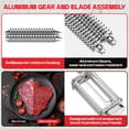 thumbnail image 6 of TOCOKEID Metal Manual Meat Tenderizer Machine with Stainless Steel Gears & Suction Base , Meat Pounder and Cuber for Steak, Poultry, 6 of 7
