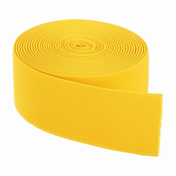 Elastic Bands for Sewing 2 Inch x 5 Yards Yellow Knit Elastic Spool