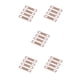 thumbnail image 2 of Advancent 4 Pieces Brass Neck Wedges Metal Shims Instrument Gasket Heightening Replacement Accessories Connection 0.2mm 0.5mm Adjust Parts Type2 NO2 Advancent CBP470908, 2 of 6