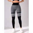 thumbnail image 3 of Workout Leggings for Women Seamless Scrunch Butt Lifting Leggings High Waisted Booty Yoga Pants Compression Tights, 3 of 6
