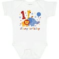 thumbnail image 3 of Inktastic Safari 1st Birthday Boys or Girls Baby Bodysuit, 3 of 5