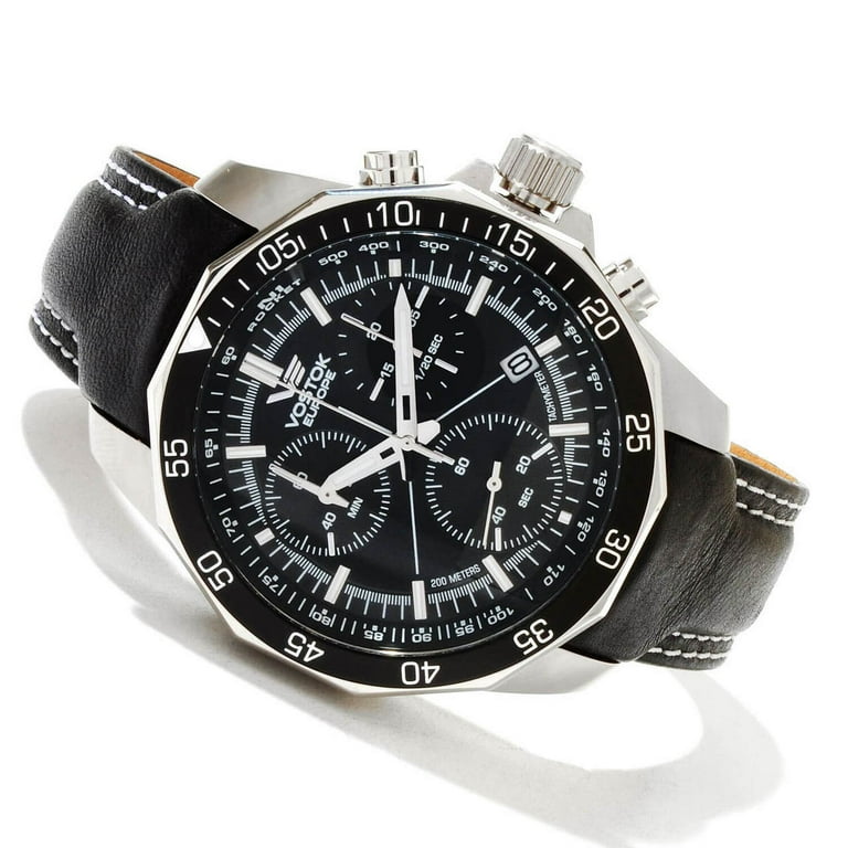 Vostok Europe N1 Rocket Chrono Silver Black Walmart