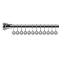 thumbnail image 4 of Utopia Alley  Shower Hooks,  Double Shower Curtain Hooks for Bathroom, Crystal Design, Set of 12 Polished Chrome, 4 of 10