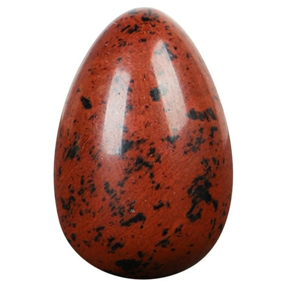 Ores Natural Crystal Jade Eggs Stone Healing Stone Massage Stone Playing Auxiliary Massage Beauty Stone Home Decoration