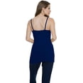 thumbnail image 3 of Stretch Is Comfort Women's Oh so Soft Spaghetti Strap Camisole Long Tank | Adult Small-Large, 3 of 7