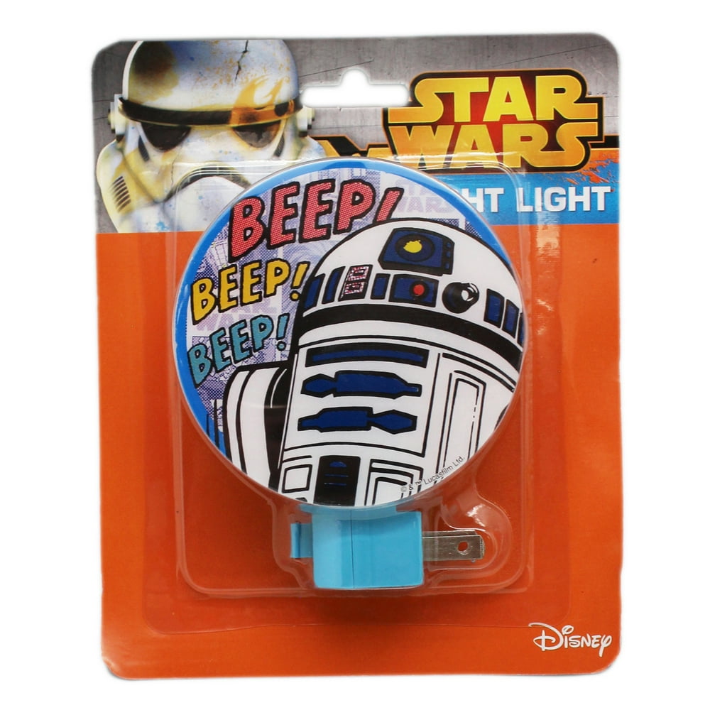 Star Wars R2D2 Light Shade Night Light - Walmart.com - Walmart.com