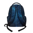 thumbnail image 3 of SEANATIVE School Backpack for Teen Girls Boys Elementary Middle High School Rucksack Bookbag Lightweight Schoolbag with Zipper Front Pocket for Travel, Abstract Pattern Blue, 3 of 7