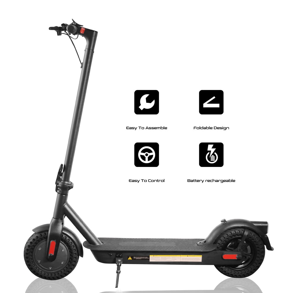 Borntech 10 Inch Off Road Electric Scooter Portable Lightweight Kick Scooter E Scooter For Adult Walmart Com