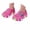 Hot Pink1#10086, variant on Girl's Clog Sandals Closed Toe Light Up Flat Garden Sandals for Kids Cute Butterfly Casual Summer Shoes