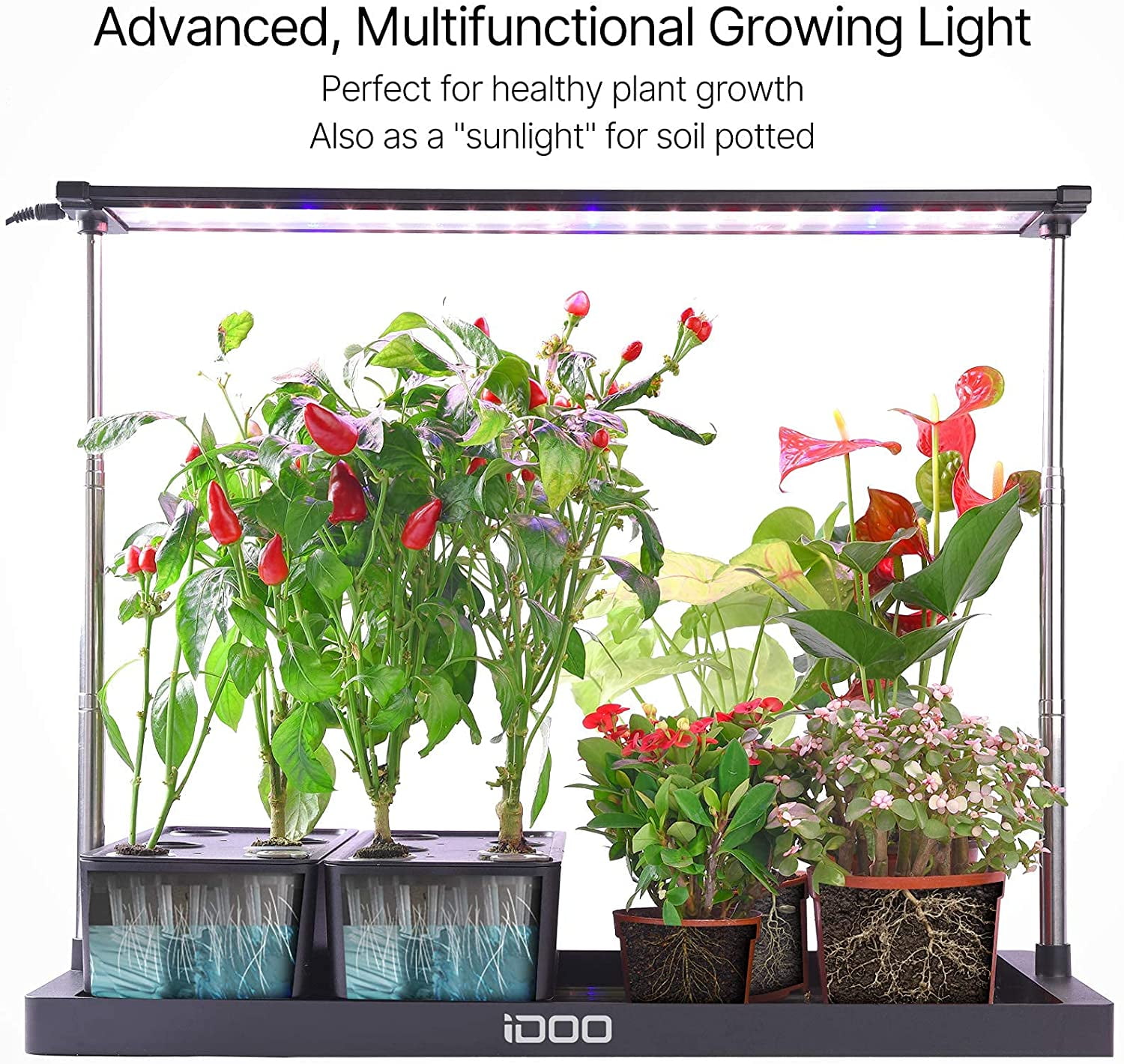 Free Shipping! iDOO 20 Pods Hydroponics Growing System, Indoor