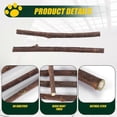 thumbnail image 5 of 15Pcs Natural Silvervine Sticks for Catnip Sticks Matatabi Chew Sticks Teeth Molar Chew Toys for Cat, 5 of 5