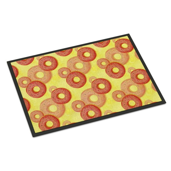 Watercolor Just Donuts Door Mat