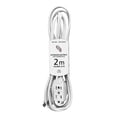 thumbnail image 1 of Extensión Eléctrica Iusa 2 M Blanco 619338, 1 of 5