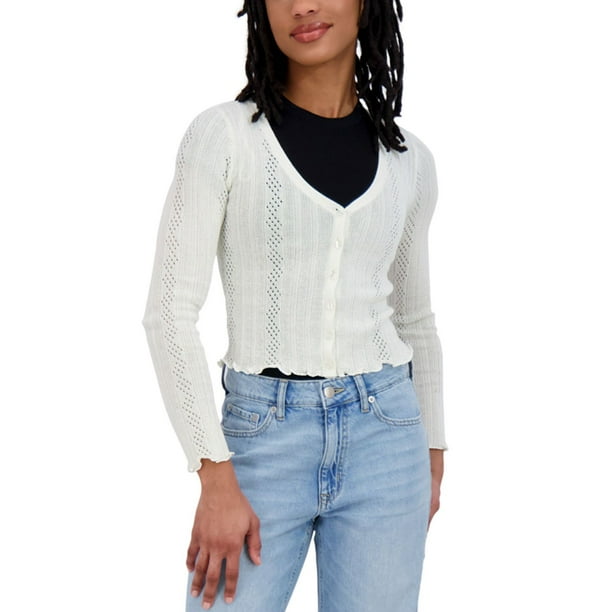 Deuxieme Classe　Co/Si Cropped Cardigan Deuxieme Classe Co/Si Cropped Cardigan