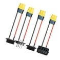thumbnail image 2 of Lefu for hailong battery charging cable 4pin 5pin to For XT60 battery cable, 2 of 8