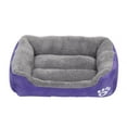 thumbnail image 2 of Lit Carré Chaud d'Hiver pour Animaux, Fournitures pour Animaux, Lit de Couchage pour Chat et Chien, 2 of 8