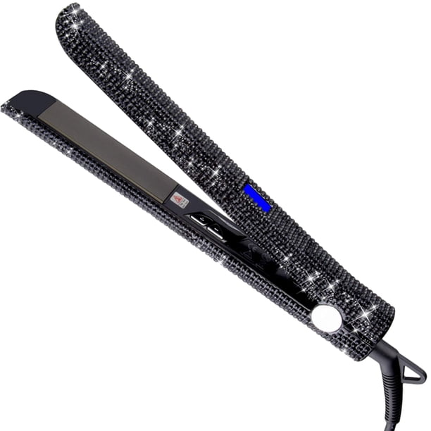 Plancha y rizador profesional, plancha de titanio DORISILK, plancha de diamante, rizador 2 en 1