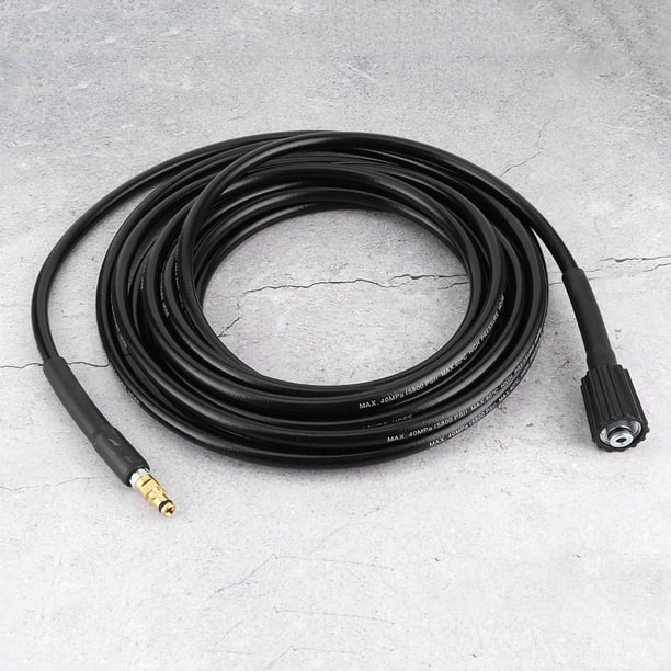 Manguera Para Hidrolavadora, 40 MPa/5800 PSI Para Auto, Para Limpieza De Auto. Extensión De Manguera De Goma Para Limpieza Con Agua A Alta Presión, Compatible Con K2, K3, K4 Y