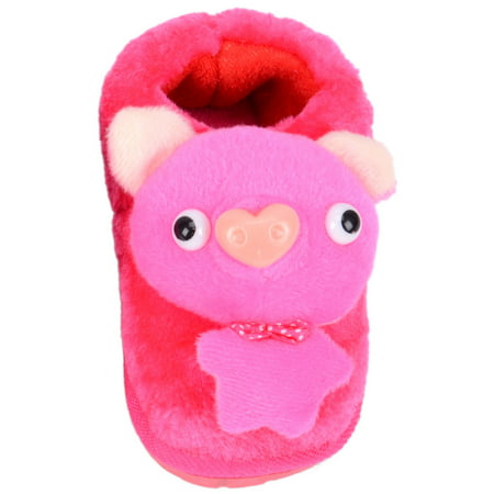 Children Pig Animal Slippers Kids Footwear Unisex Winter Indoor