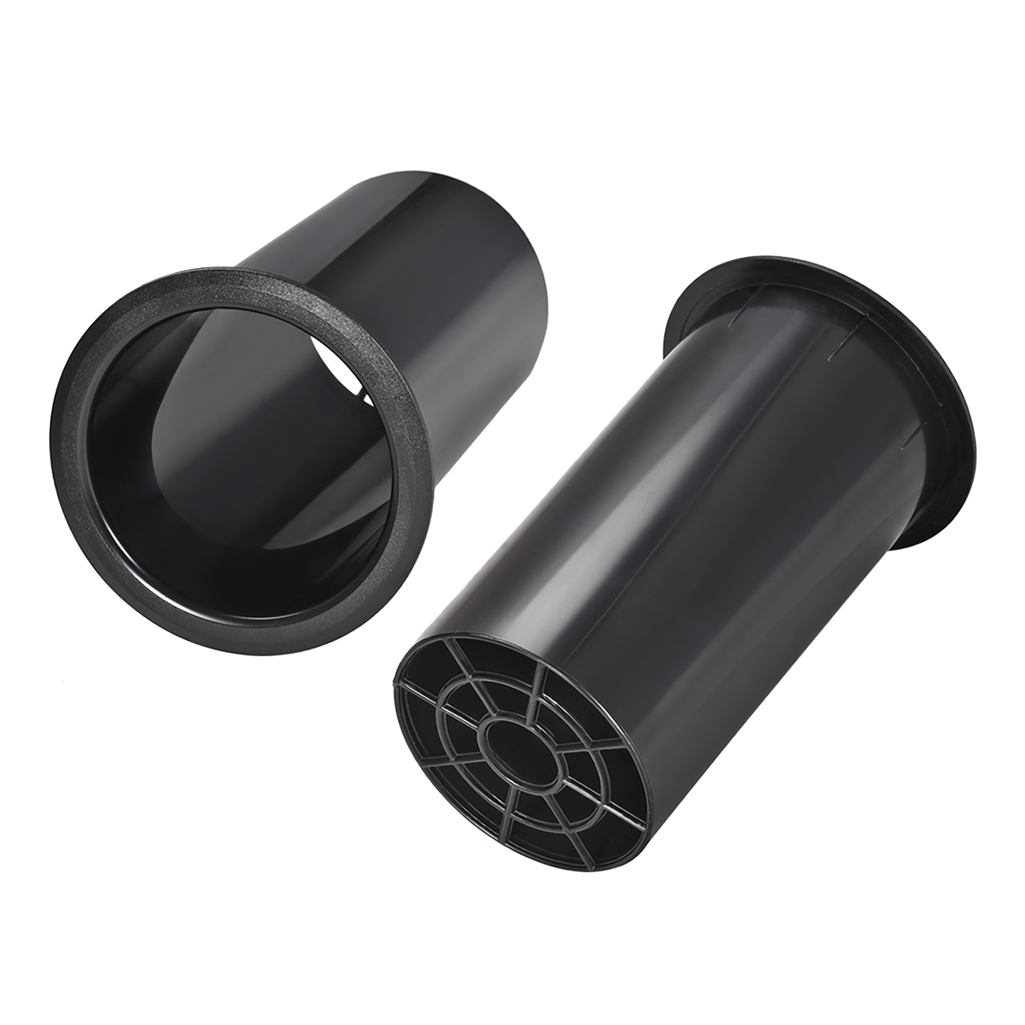 2pcs 81mm x 153mm Speaker Port Tube Subwoofer Bass Reflex Tube Bass