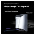 thumbnail image 4 of Automatic Hand Dryers Smart Sensor, MINI Hand Dryer High Speed Wind Quick Dryers Machine For Toilet, 4 of 5