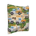 thumbnail image 2 of Bingfone Construction Machinery1 Linen Throw Pillow Covers Cushion Case Pocket Button Vintage Farmhouse Pillowcase For Sofa Couch Bed 18"X18", 2 of 9