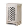 thumbnail image 1 of Accent Plus 10018836 Armoire Cutwork Géométrique en Difficulté&44; Blanc, 1 of 2