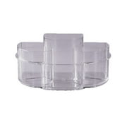 Caboodles Center Stage Six Compartment Acrylic Beauty Organizer