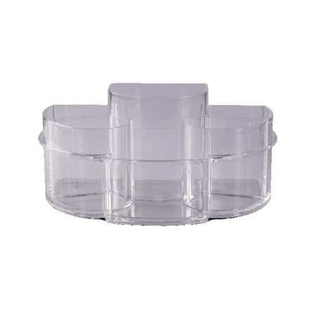 Caboodles Center Stage Six Compartment Acrylic Beauty Organizer