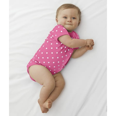 - Rabbit Skins Infant Baby Rib Lap Shoulder Bodysuit