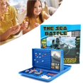 thumbnail image 4 of facefd Sea Battle Board Game Strategy Board Game Funny Naval Battle Game Childrens Double Battle Toy, 4 of 6