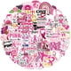 thumbnail image 1 of BEMS-50 pegatinas de concientización sobre el cáncer de mama, vinilo con cinta rosa, 1 of 5
