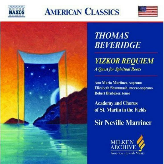 Neville Marriner - Milken Arch American Jewish Music: Yizkor Requiem - Music & Performance - CD