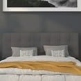 thumbnail image 4 of Flash Furniture Bedford Tufted Upholstered Queen Size Headboard in Dark Gray Fabric, 4 of 11