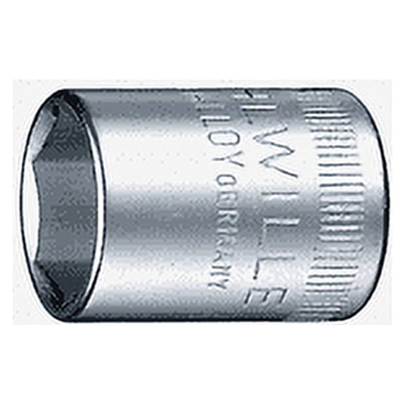 Stahlwille 01010006 6-pt 1/4" Socket, 6 mm