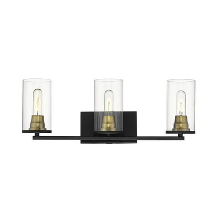 

3493-MB/HBZ-Millennium Lighting-Burbank - 3 Light Bath Vanity-8 Inches Tall and 24 Inches Wide