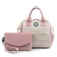 thumbnail image 3 of Bolso de mamá, pequeño y lindo bolso frontal, bolso multifuncional desmontable para madre y bebé, bolso cruzado ligero e impermeable, bolso para la espalda para leche, 3 of 6