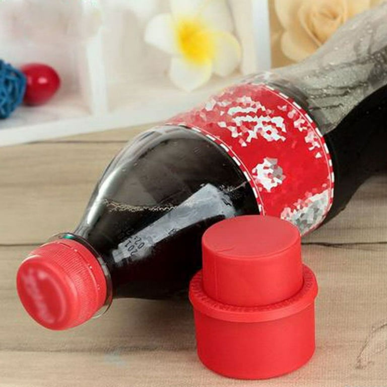 1pc Vacuum Drink Carbonated Beverage Fresh-Keeping Bottle Cap With