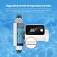 thumbnail image 4 of Termómetro de ducha digital Medidor inteligente de temperatura del agua Caudal de agua, 4 of 8