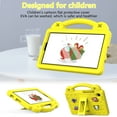 thumbnail image 2 of Dteck for Samsung Galaxy Tab A9 Case 2023, Galaxy Tab A9 Tablet Case with Handle Stand Pencil Holder DIY Accessories for Kids, EVA Shockproof Tablet Cover for Samsung Galaxy Tab A9 8.7 Inch,Yellow, 2 of 8