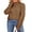 z-Khaki, variant on Knit Sweaters for Women Mock Neck Pullover Sweater Long Sleeve Cable Knitted Chunky Pullover Sweater Tops Alsol Lamesa