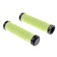 thumbnail image 5 of 1 par de empuñaduras de piñón fijo para bicicleta kusrkot blandas verde, 5 of 7